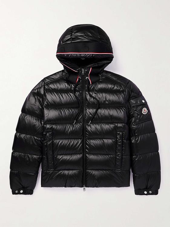 Black down jacket from Moncler