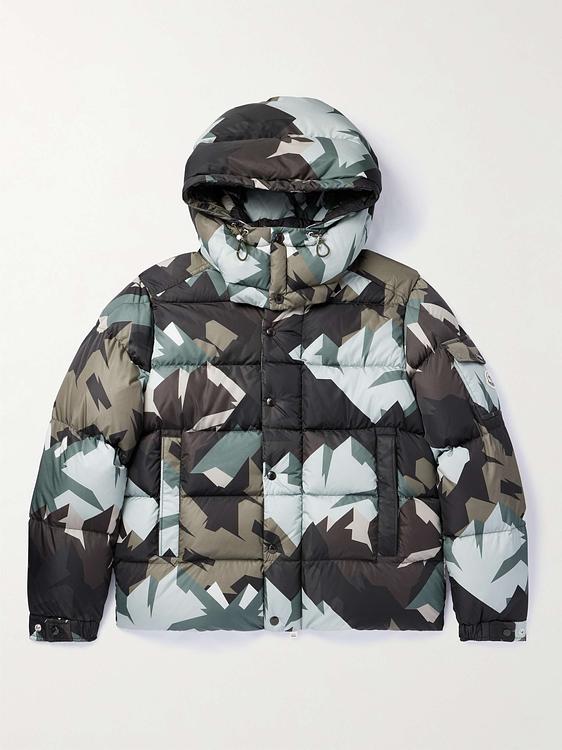 Black down jacket from Moncler