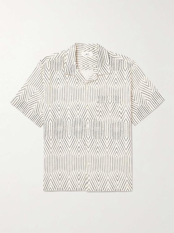 White short sleeve shirt from Mr P.
