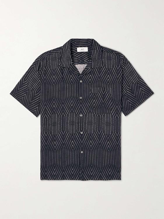 Black short sleeve shirt from Mr P.