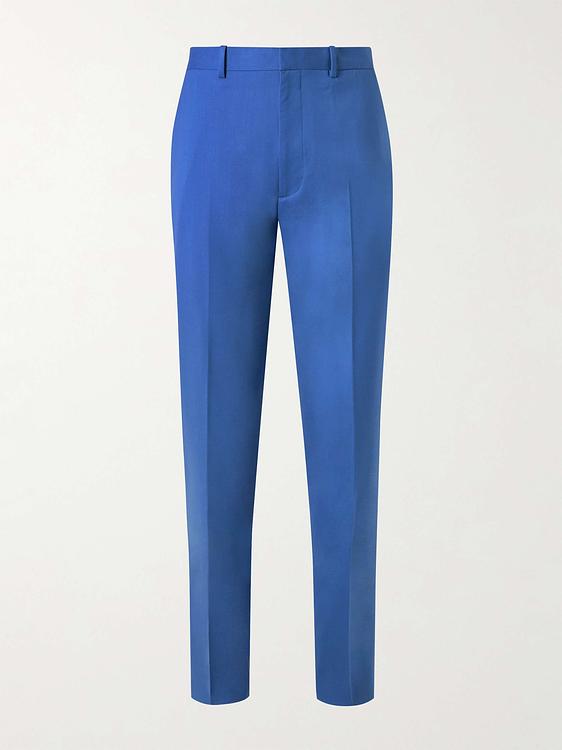 Blue suit trousers from Theory
