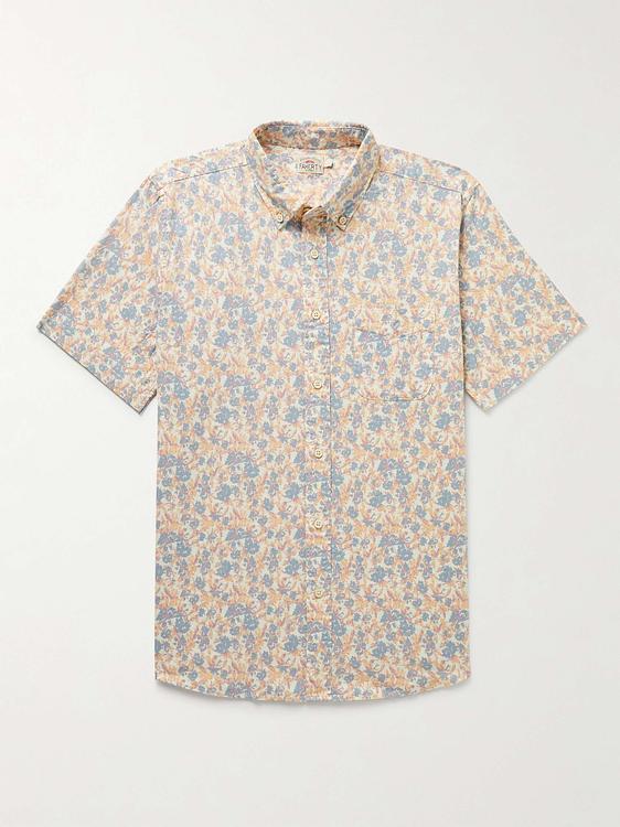 White casual shirt from Faherty