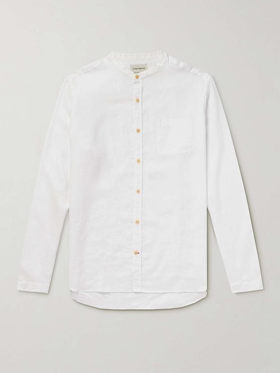 White casual shirt from Oliver Spencer