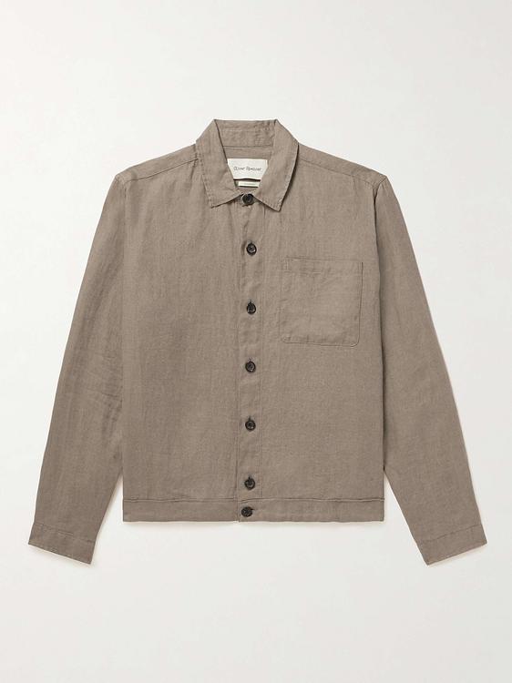 Grey casual jacket from Oliver Spencer