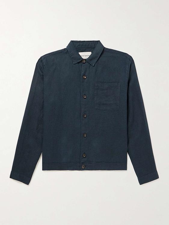 Dark grey casual jacket from Oliver Spencer