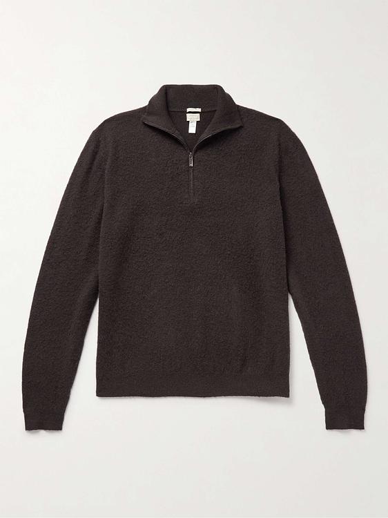 Black half-zip from Massimo Alba