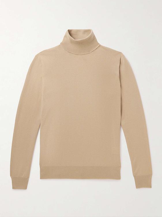 Taupe turtleneck from Ralph Lauren Purple Label