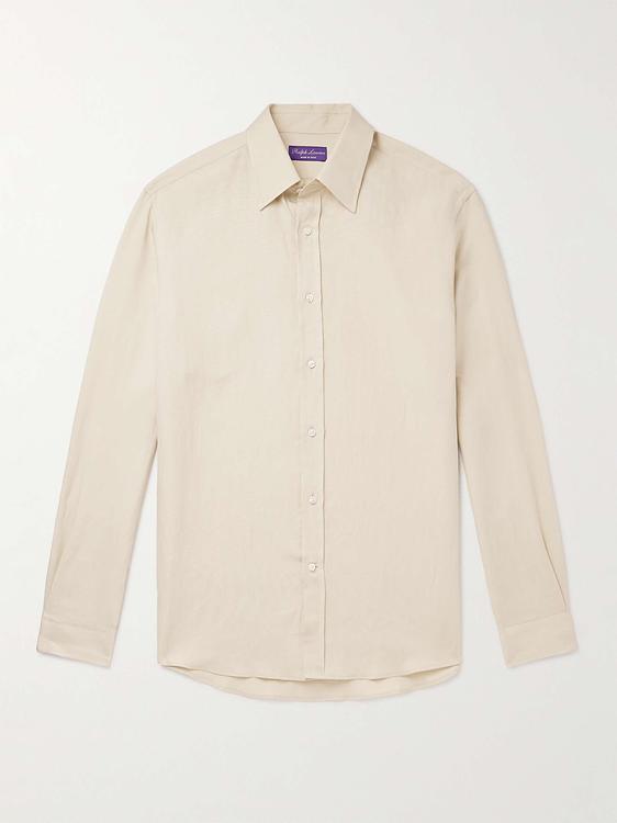 Beige casual shirt from Ralph Lauren Purple Label