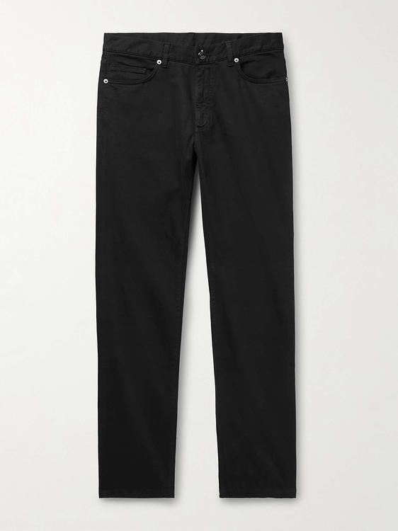 Black chinos from Zegna
