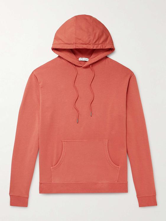 Red hooded sweatshirt from Peter Millar