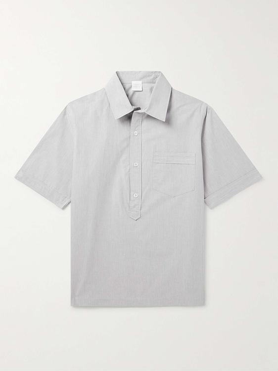 Grey short sleeve shirt from Loretta Caponi