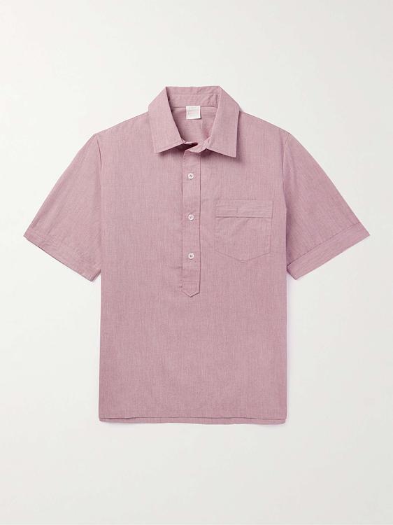 Light pink short sleeve shirt from Loretta Caponi