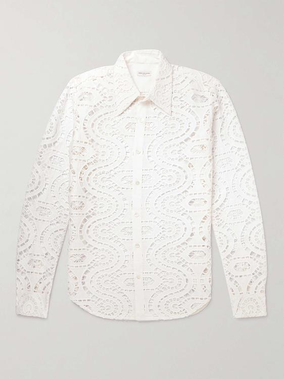 White casual shirt from Dries Van Noten