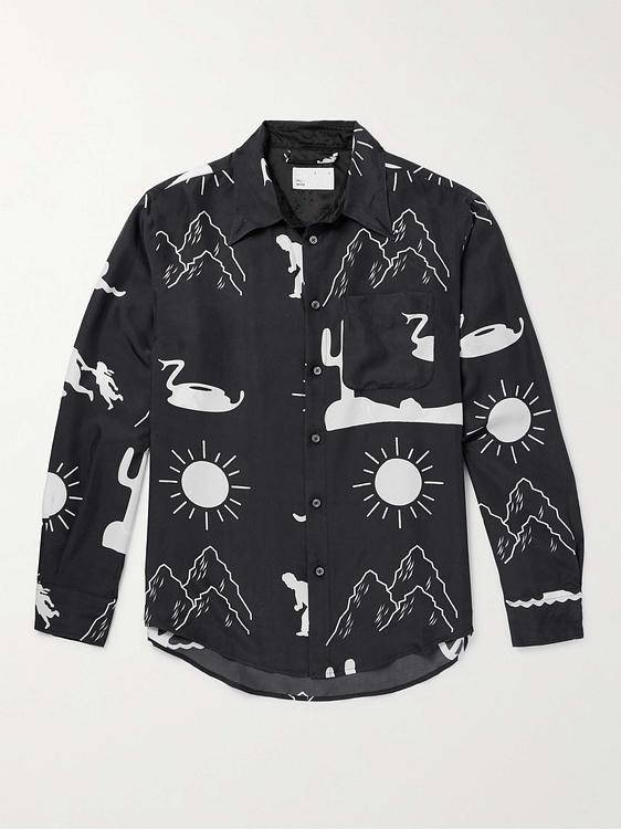 Black casual shirt from 4sdesigns