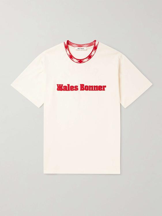 Print white t-shirt from Wales Bonner