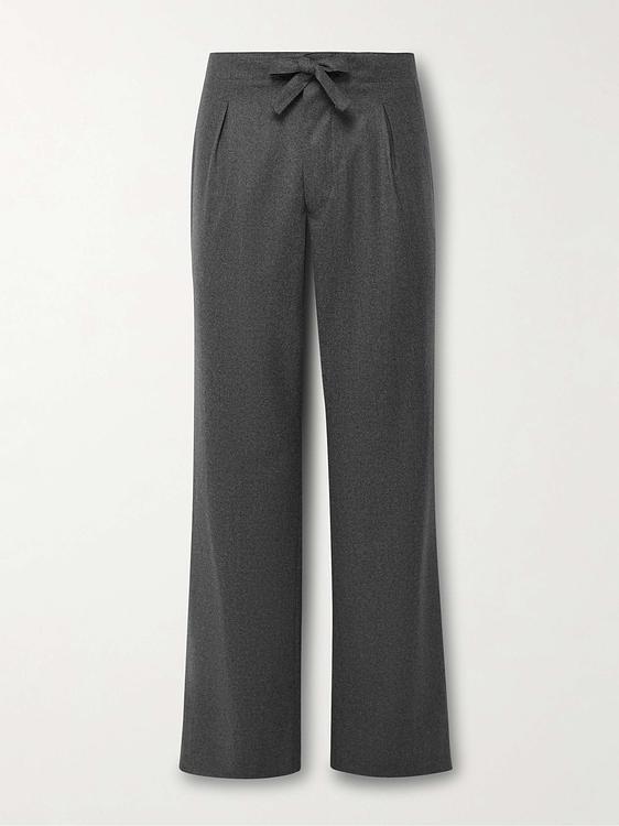 Dark grey drawstring trousers from Stòffa