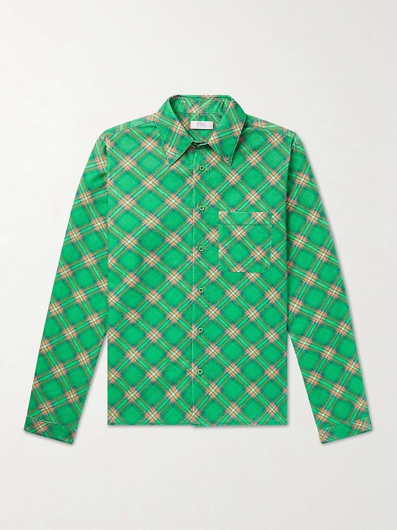 Green casual shirt from RRL