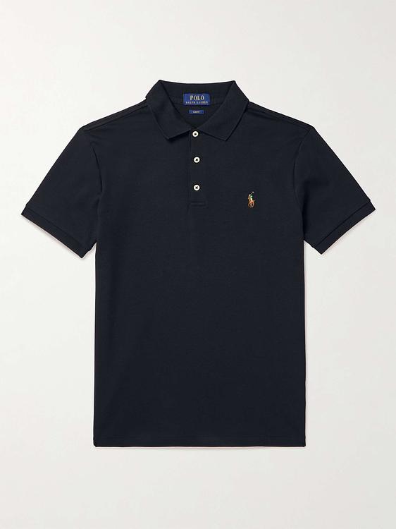 Black short sleeve polo shirt from Polo Ralph Lauren