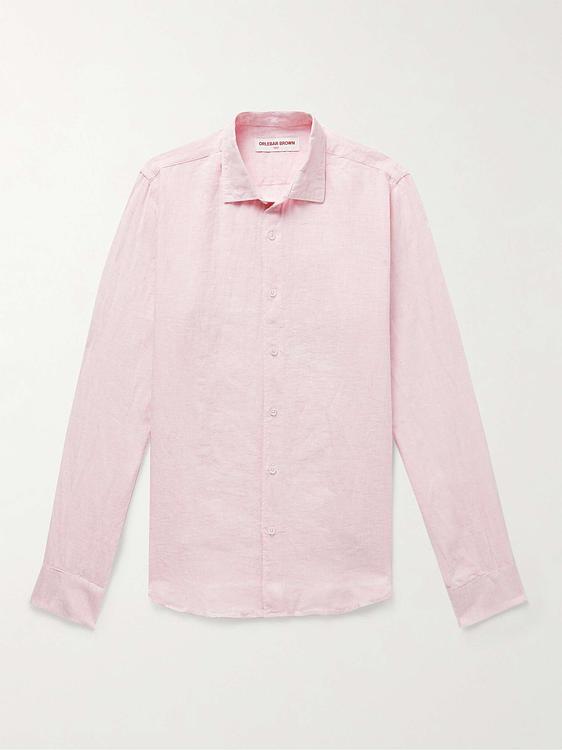 Light pink casual shirt from Orlebar Brown