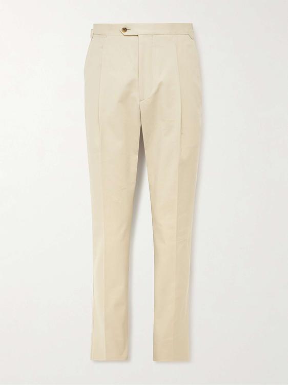 Beige chinos from Saman Amel