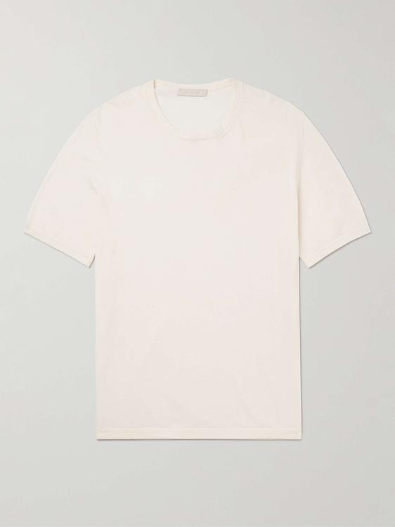 White t-shirt from Saman Amel