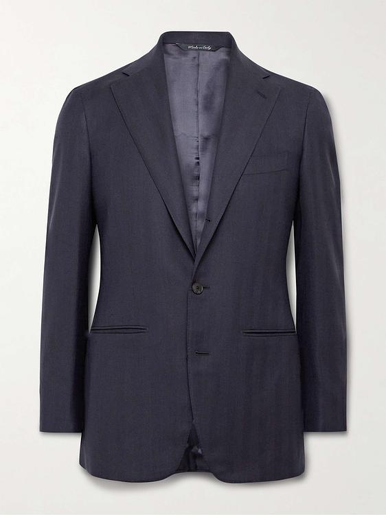 Black suit jacket from Saman Amel