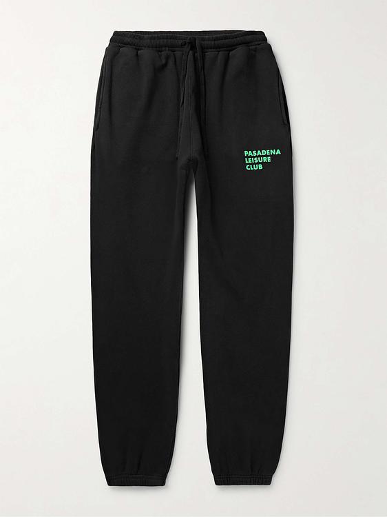 Black sweatpants from Pasadena Leisure Club