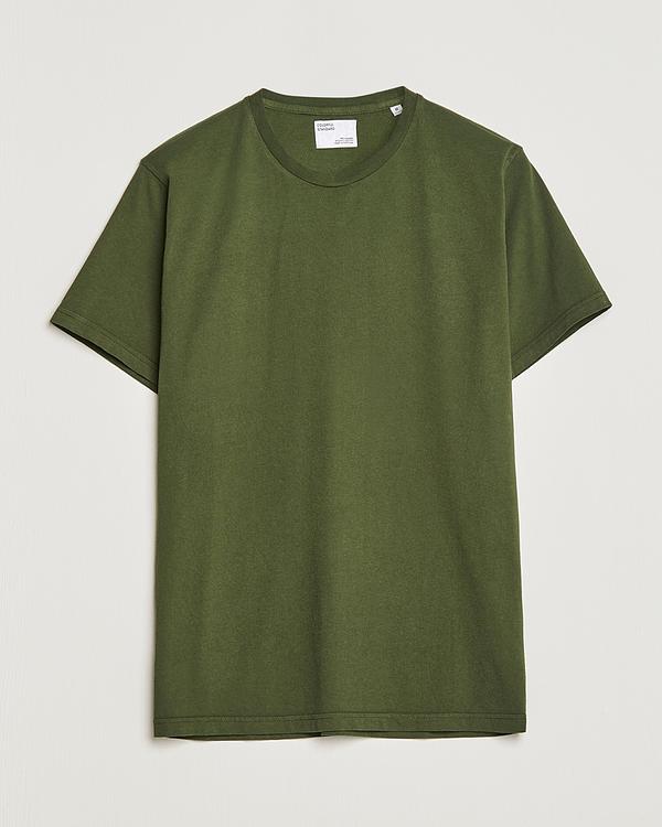 Green t-shirt from Colorful Standard
