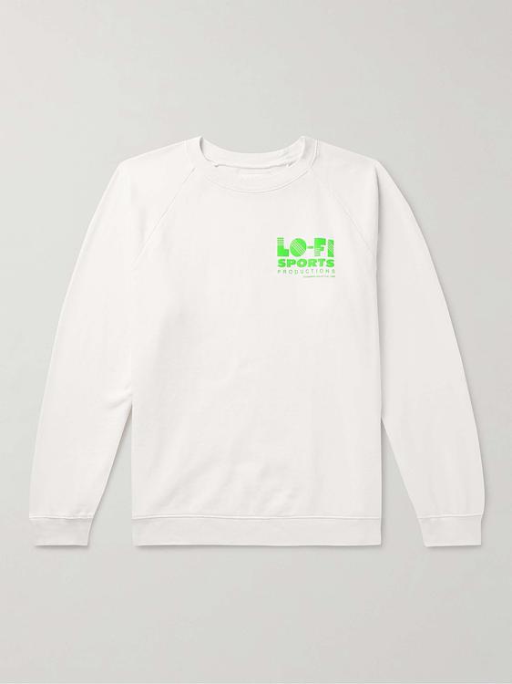 White sweatshirt from Pasadena Leisure Club