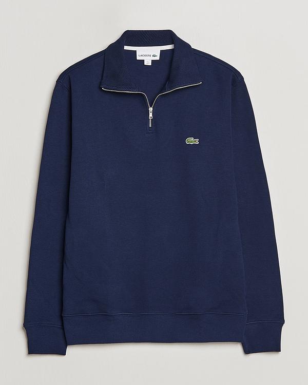Dark blue half-zip from Lacoste