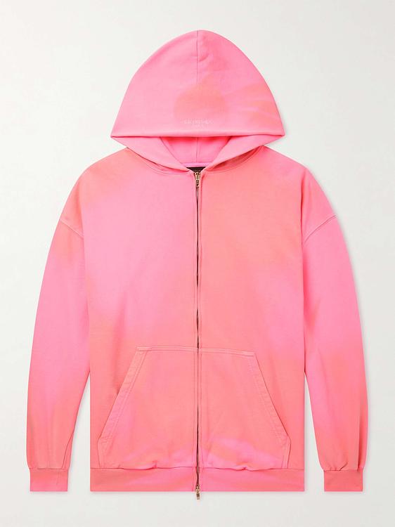 Pink hooded sweatshirt from Balenciaga