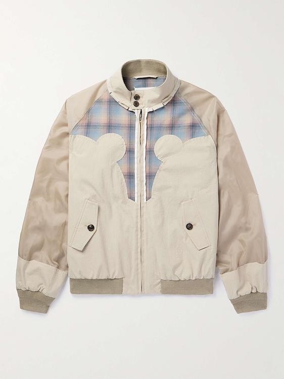 Beige bomber jacket from Maison Margiela