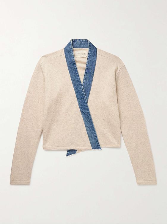 Beige casual jacket from Greg Lauren