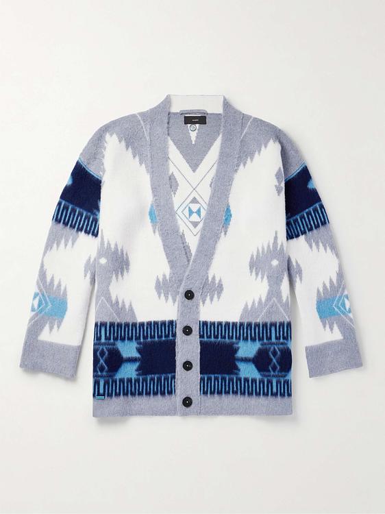 Multicolor cardigan from Alanui