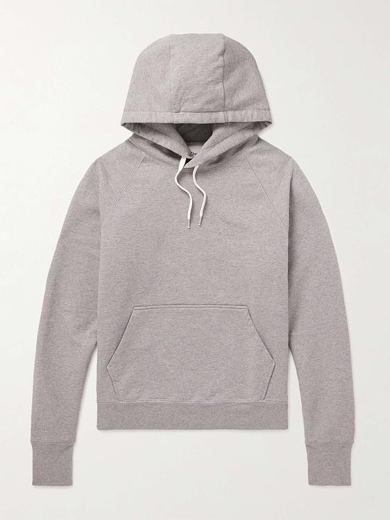 Grey hooded sweatshirt from Drake's