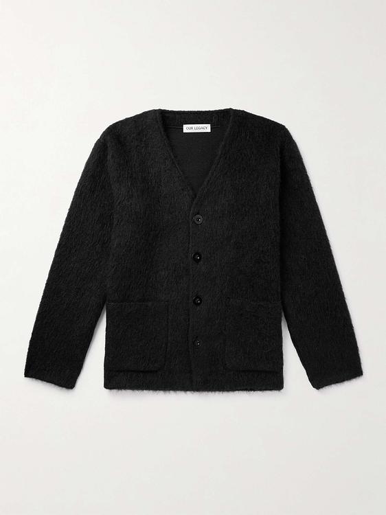 Black cardigan from Our Legacy