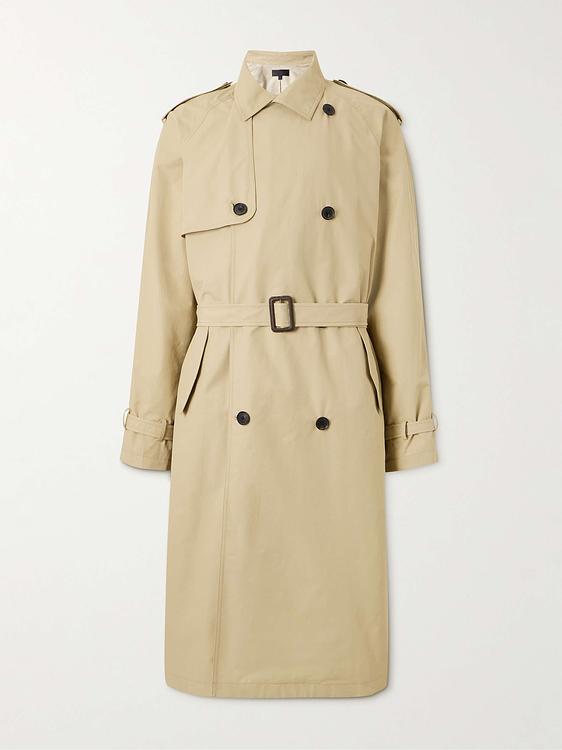 Taupe trench coat from Nili Lotan