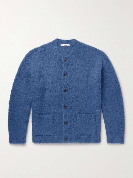 Dark blue cardigan from Acne Studios