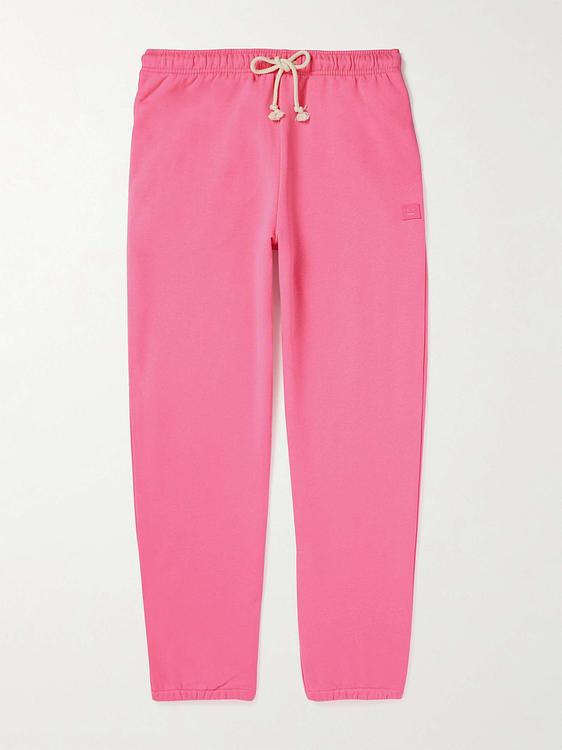 Pink sweatpants from Acne Studios