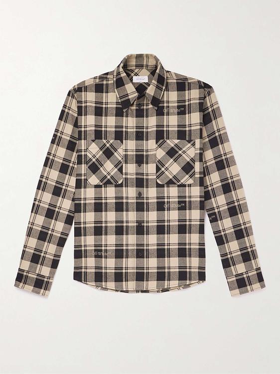 Checkered multicolor casual shirt from Off White