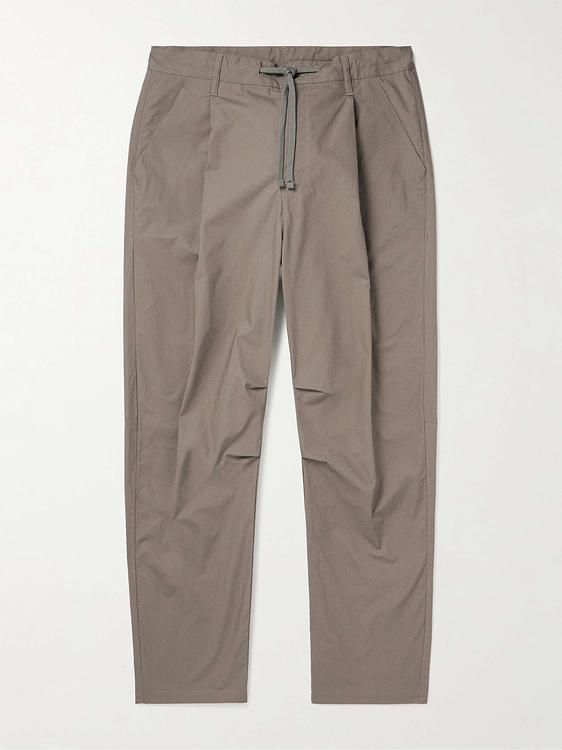 Grey drawstring trousers from John Elliott