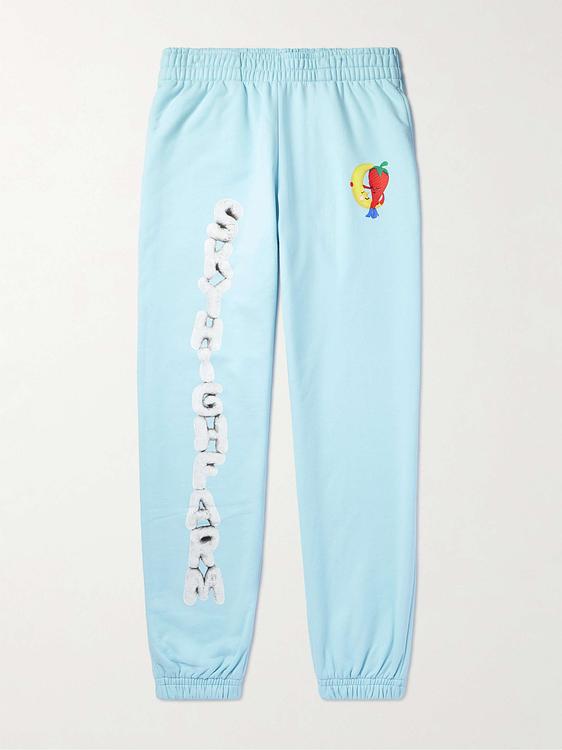 Print light blue sweatpants from Sky High Farm