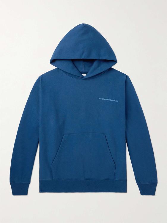 Dark blue hooded sweatshirt from Stockholm Surfboard Club