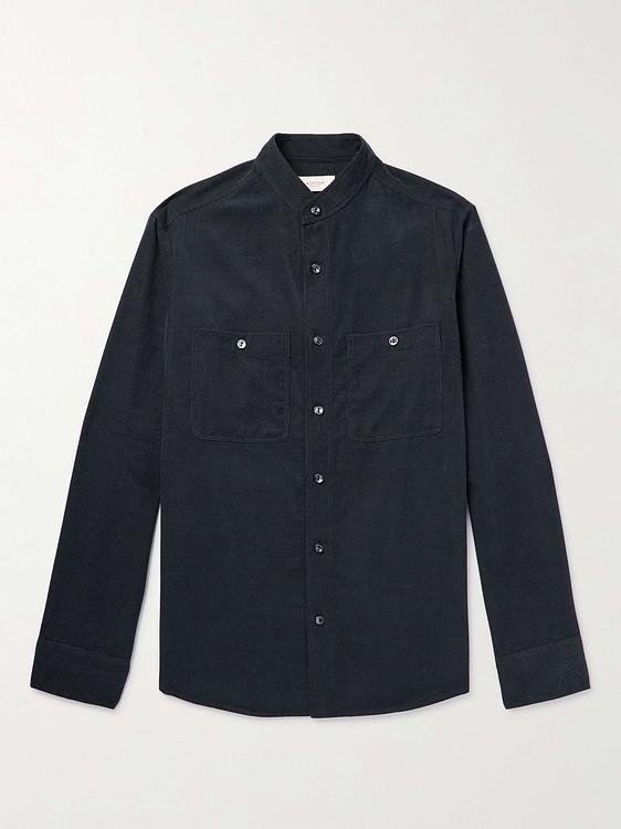Black casual shirt from Agnona
