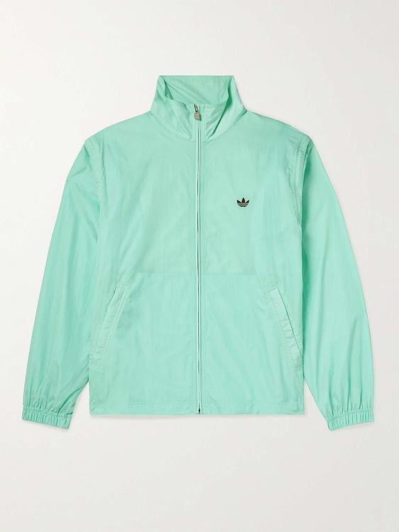 Light blue casual jacket from Adidas Consortium