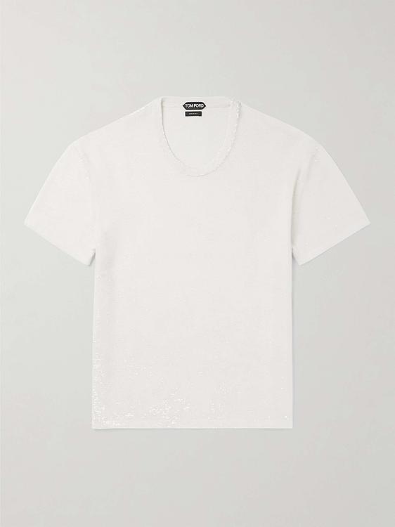 White t-shirt from Tom Ford