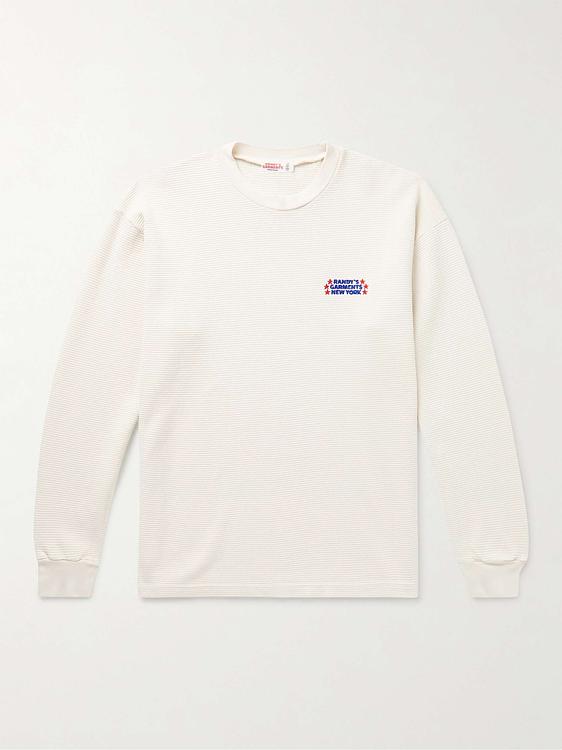 White long sleeve t-shirt from Randy's Garments