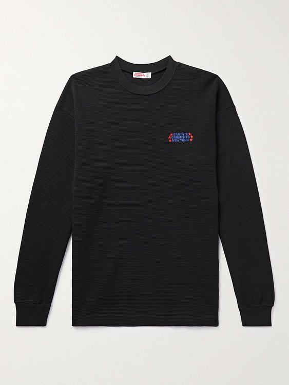 Black long sleeve t-shirt from Randy's Garments
