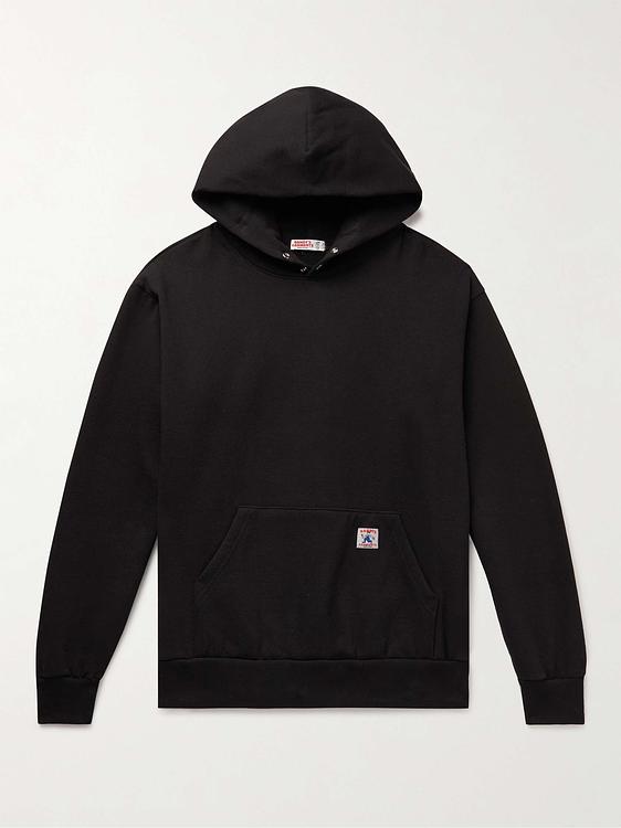 Black hooded sweatshirt from Randy's Garments