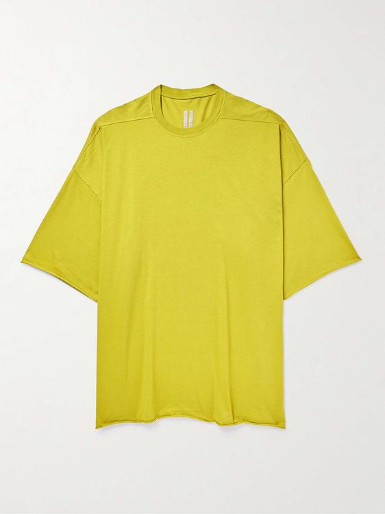 Yellow t-shirt from Rick Owens
